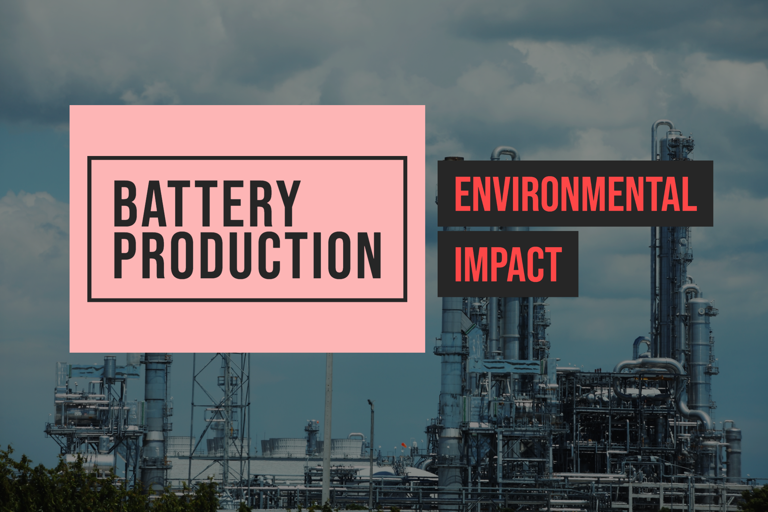 The Environmental Impact Of Manufacturing Conventional Car Lead Batteries